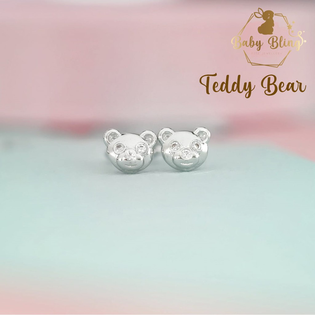 Anting Bayi &amp; Dewasa Baby Bling - Model Teddy Bear