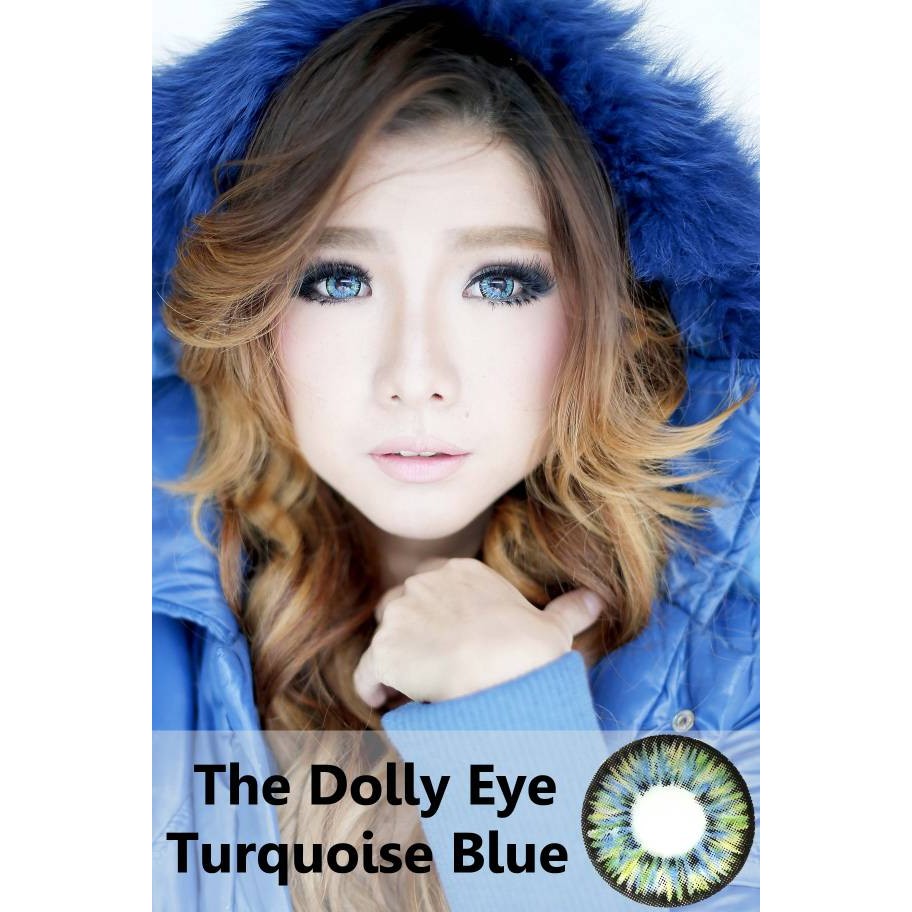 GEOEYES - Softlens Dolly Eye Turquoise Blue