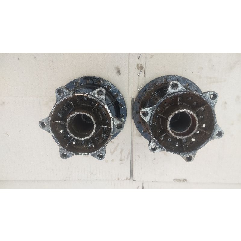 TROMOL BELAKANG BAHAN CUSTOM HUB REAR DRUM BRAKE SUZUKI TS125 TS 125 ORIGINAL COPOTAN MOTOR