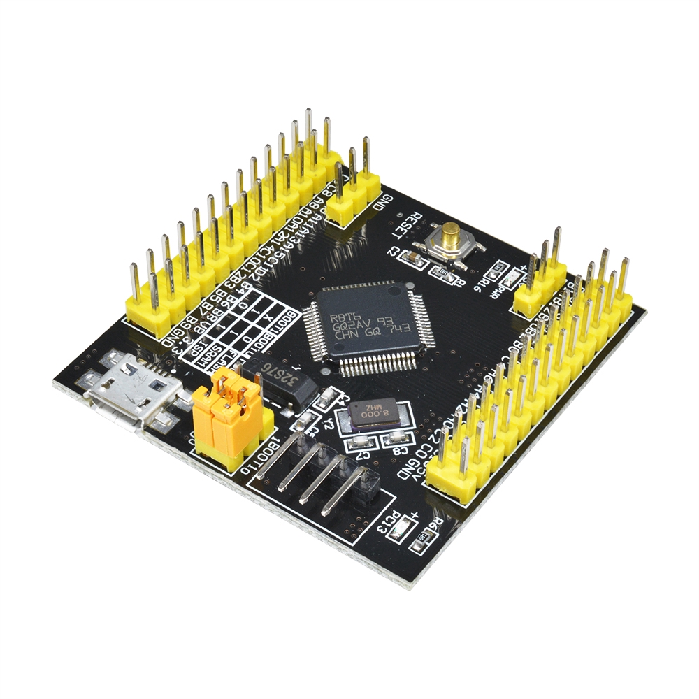 Papan Modul Pengembangan Sistem Stm32F103Rbt6 Arm Stm32 Minimum Cortex-M3 M76