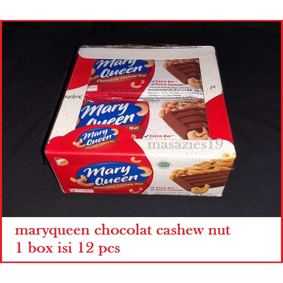 Mary Queen Coklat kacang mente 2000 an 1 box isi 12 | enak murah