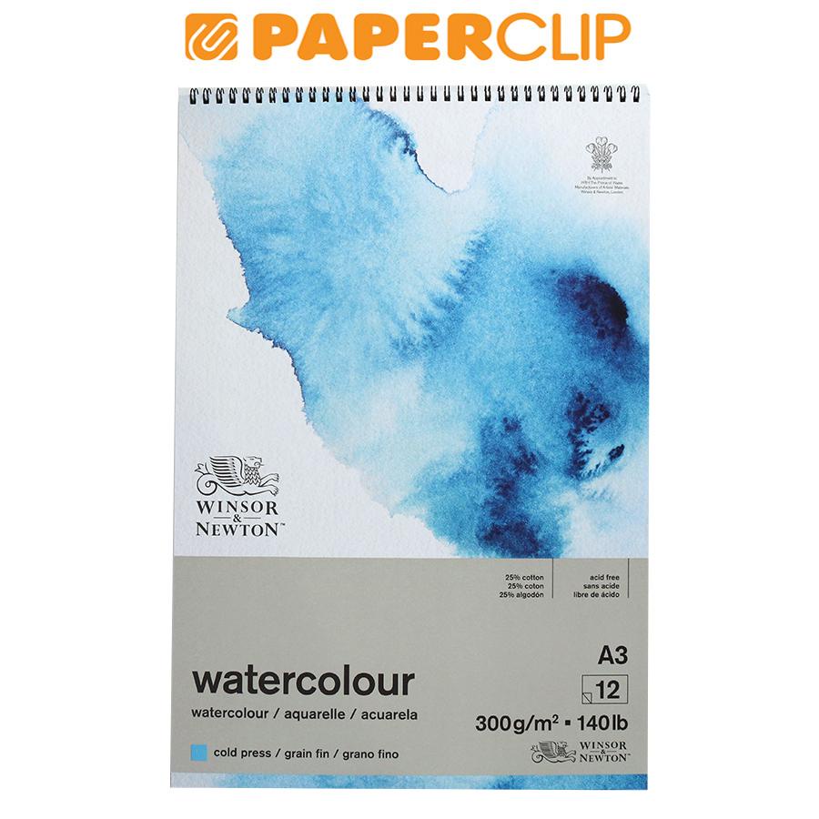 

PAPER PAD WINSOR & NEWTON WATERCOLOR WIRE BOUND A3 6662580