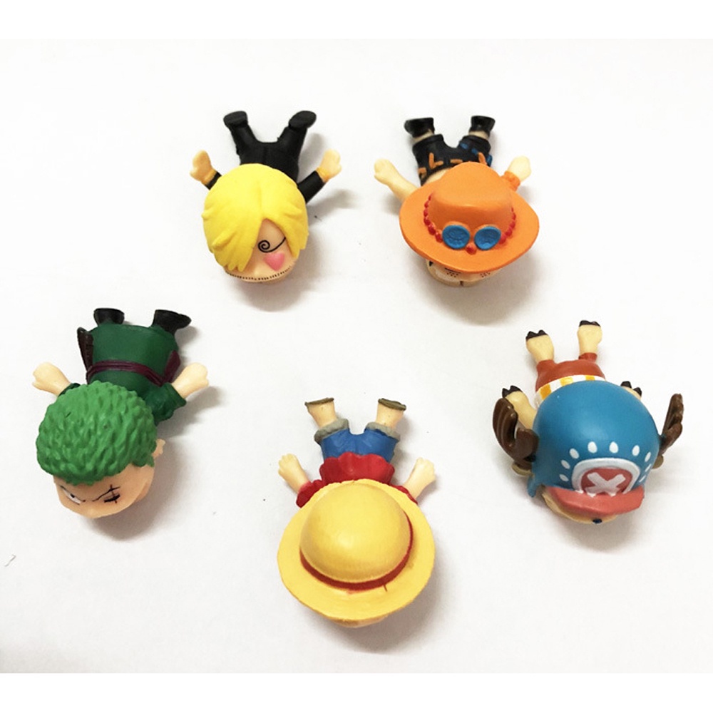 QUINTON Mobile Phone Accessories Cable Bite Protector Winder Chompers Cable Organizer Monkey D Luffy Usb Cable Protector Mobile Phone Cables Cartoon Charger Wire Holder Vinsmoke Sanji for Gift Roronoa Zoro