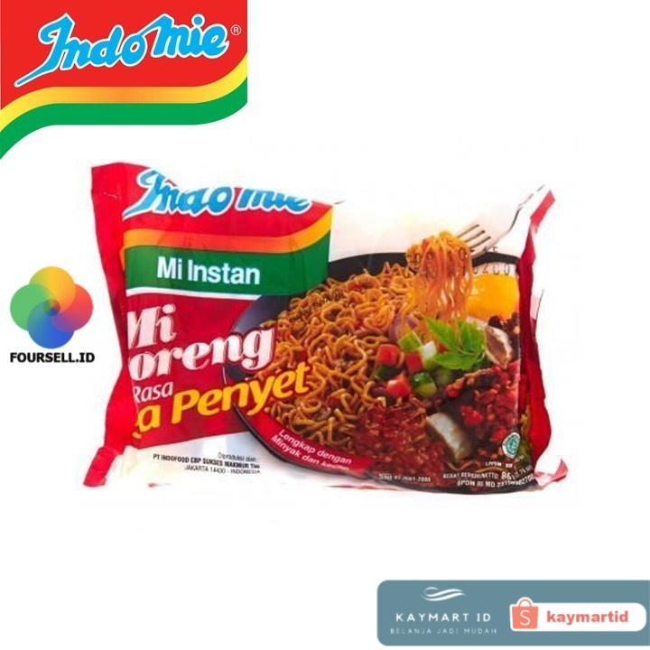 

Indofood - Indomie Goreng Rasa Iga Penyet Mi instan Mi Indomie
