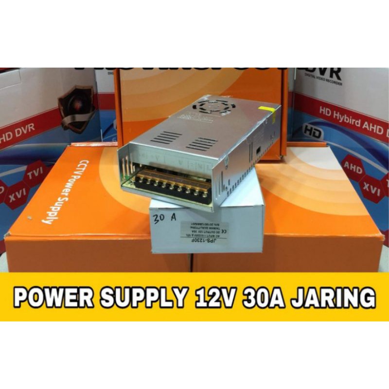 POWER SUPPLY 12V 20A JARING/ Power CCTV