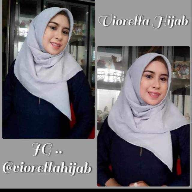 HIJAB CANTIK CORNSKIN SEGIEMPAT UMAMA SCRAF