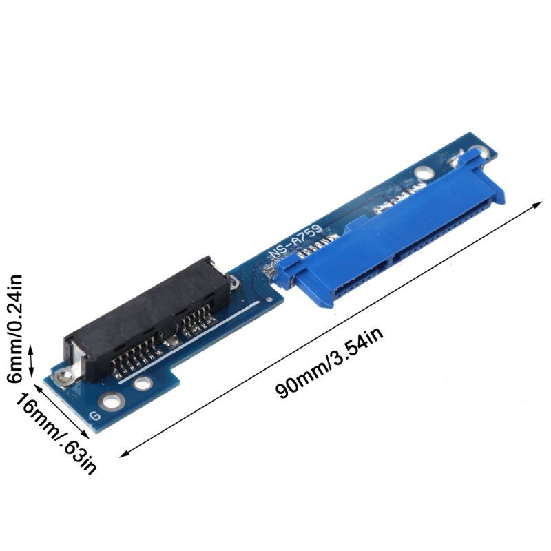 Vivi Adaptor Konverter Serial Ata Micro Sata 7 + 6 Male Ke Sata 7 + 15 Female