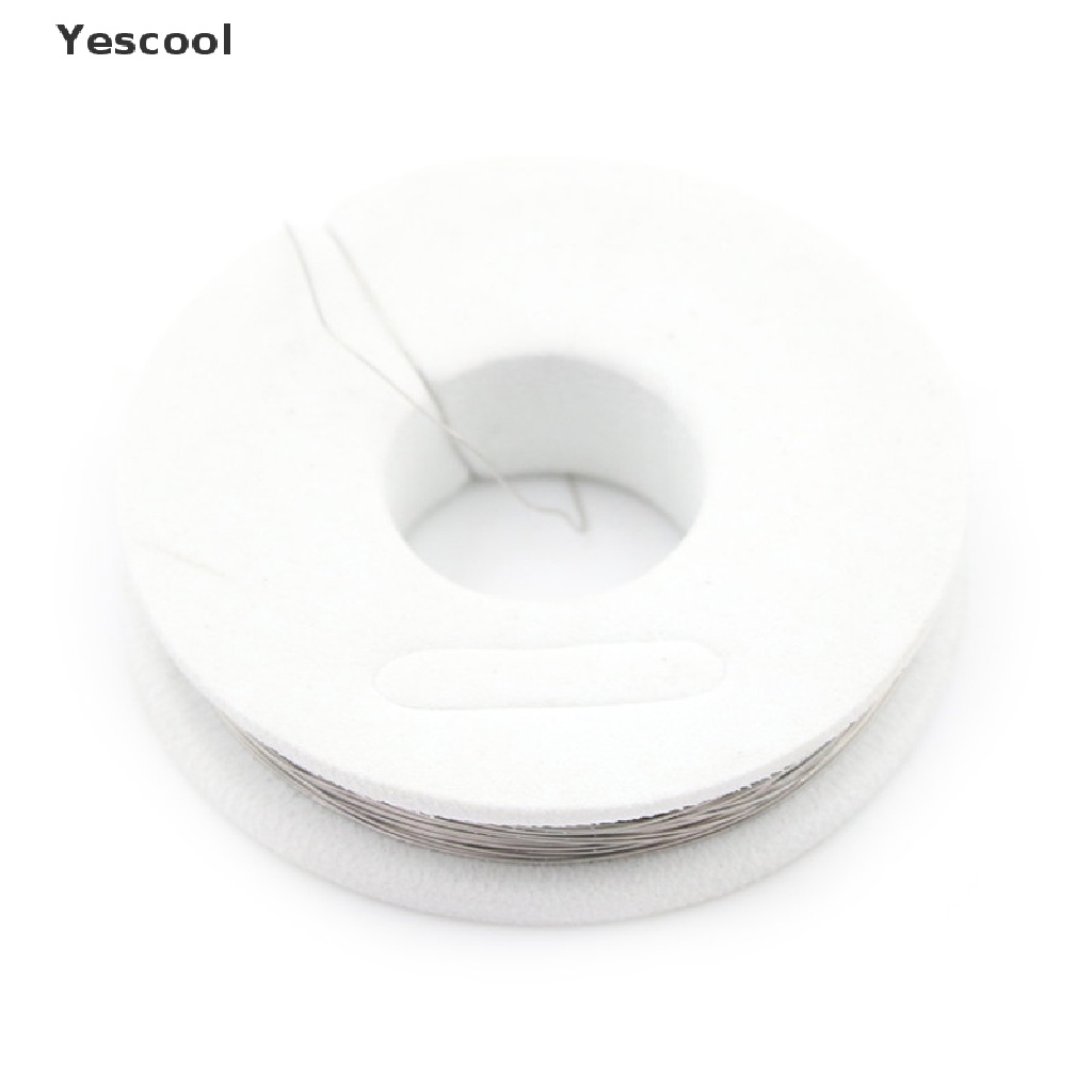 Yescool Kabel Resistor Nichrome 0.2mm Panjang 10m