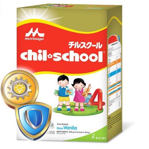 CHIL SCHOOL GOLD 3-12 thn Madu / Vanila Box 800 gr