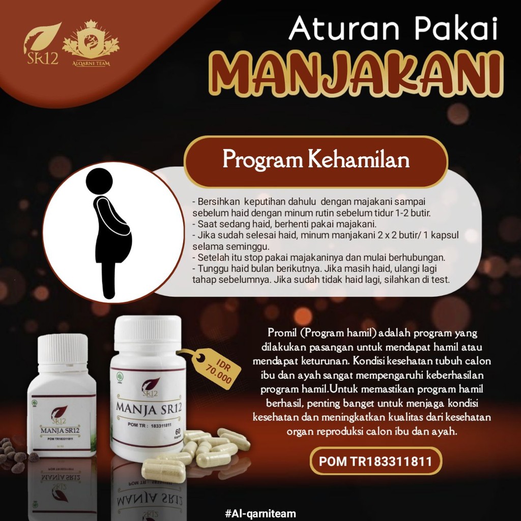 SR12 Manjakani SR12 Majakani SR 12 Manja Original BPOM