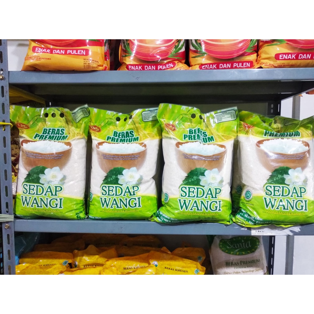 

LAKU Beras Sedap Wangi 5 Kg Premium Pandan Aroma