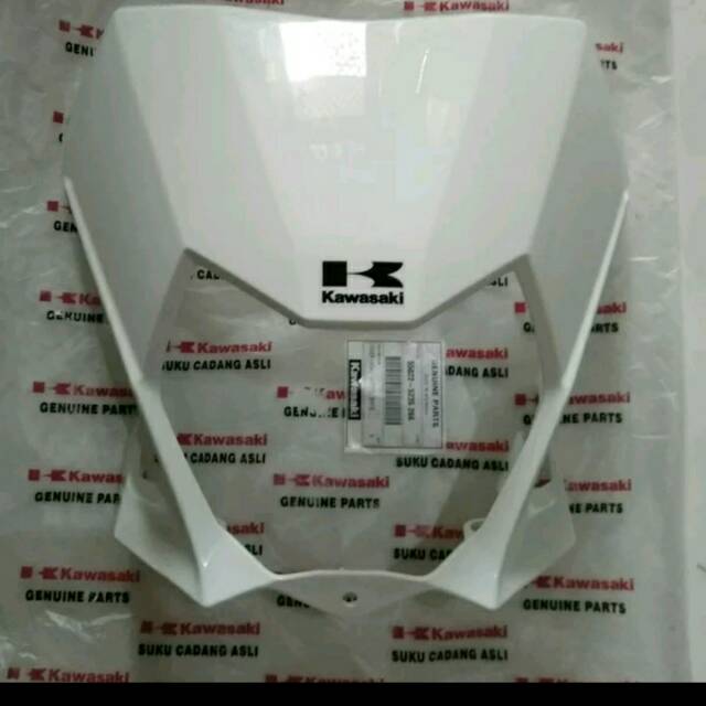 Cover batok lampu depan klx bf original warna putih