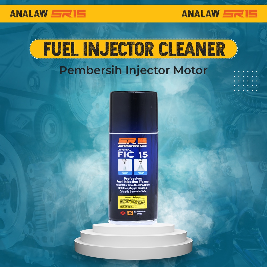 Fuel Injector Cleaner 150ml SR15 Pembersih Injektor Motor Infus