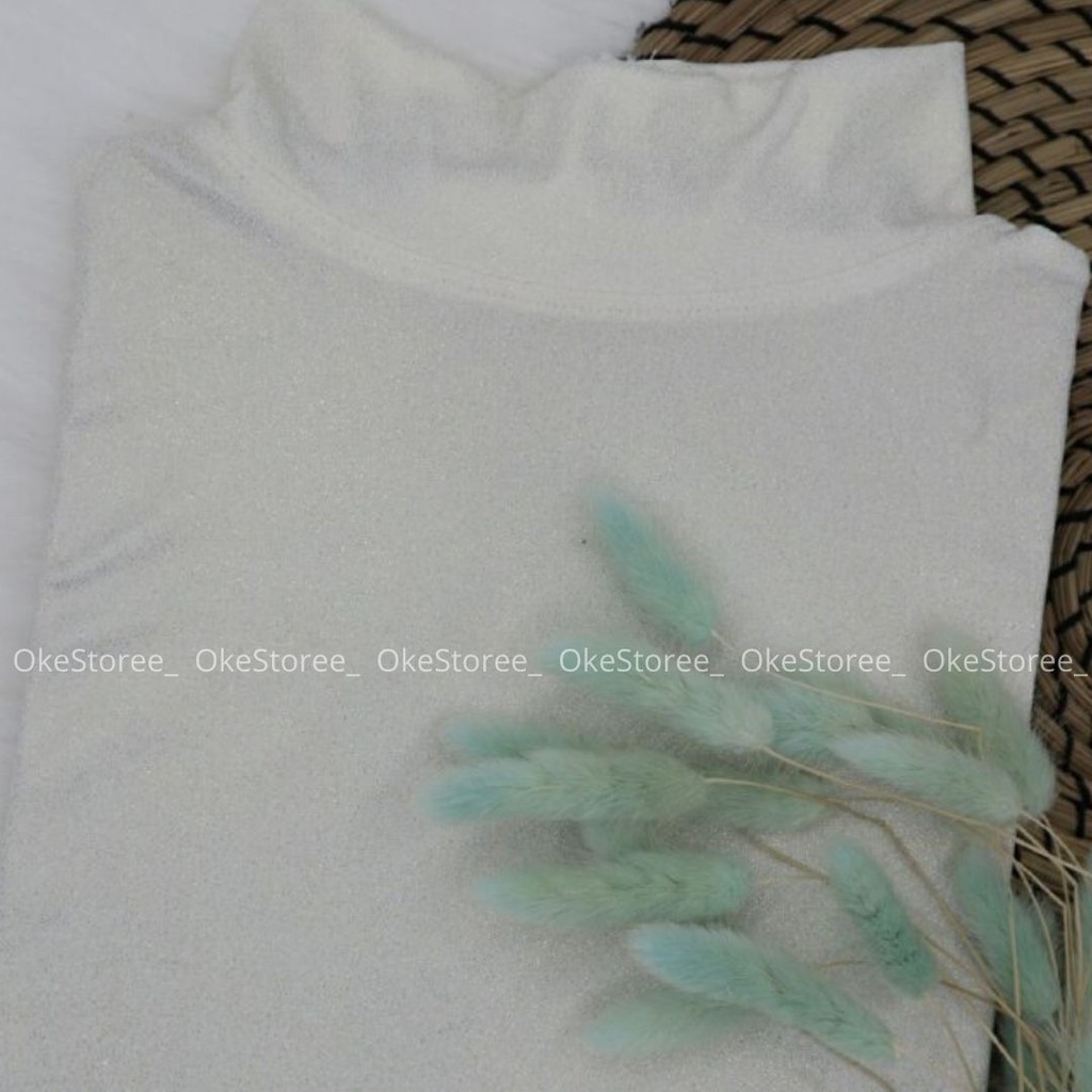 MANSET GLITTER SLETING/ MANSET GLITTER PENGANTIN / MANSET PESTA GLITTER /MANSET GLITER PENGANTIN-BROKEN WHITE