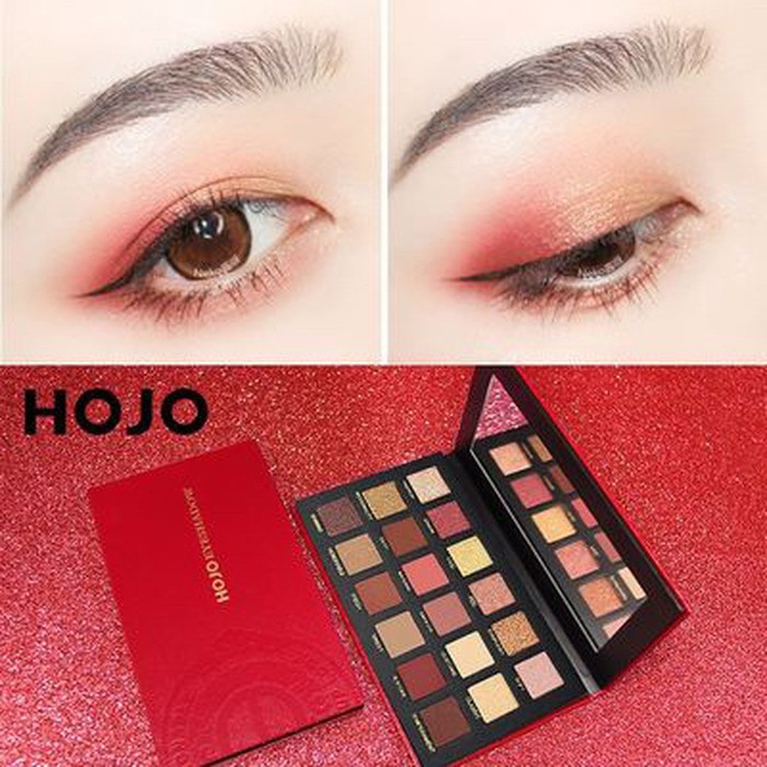 HOJO 8018 Eyeshadow Palette 15color Metallic Shimmer Matte