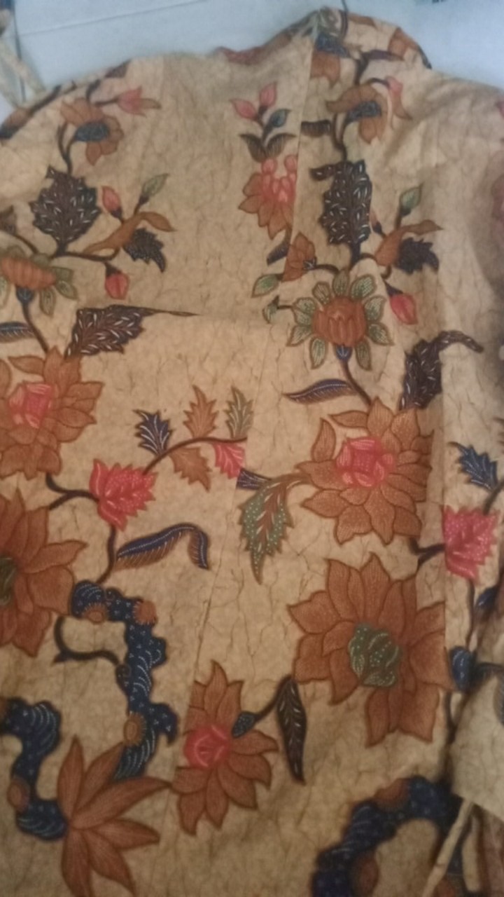 Benang Raja Tunik Batik Wanita Lengan Panjang