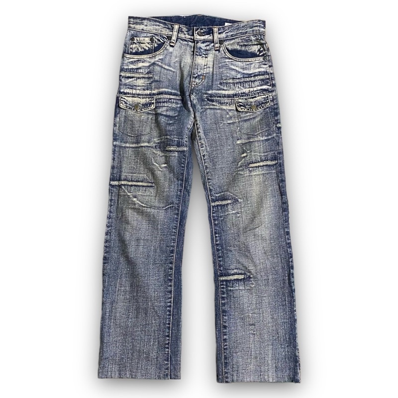 Japanese Brand "Semanticdesign" detroyed Denim