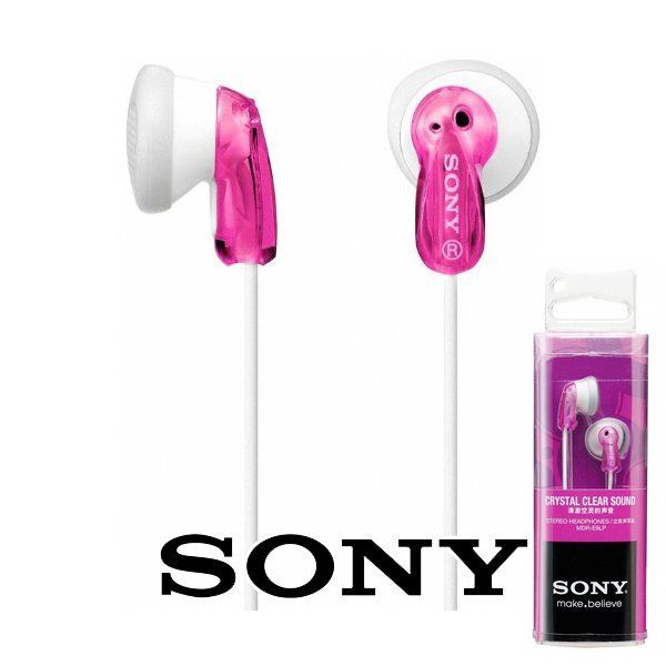Sony Earphone MDR-E9LP Earphone - Pink .