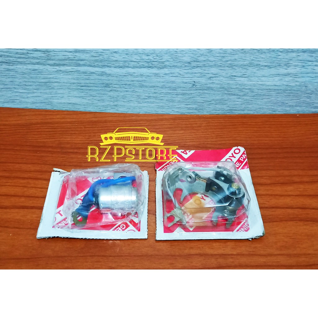 Platina Dan Kondensor Condensor TOYOTA Kijang 5K SUPER 7K Kapsul Carry 1000cc Original Asli Toyota