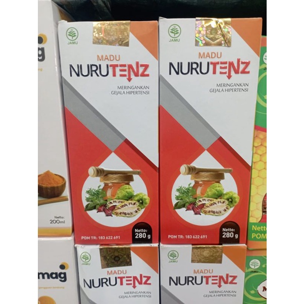 

Madu Nurutenz Obat Herbal Penurun Tekanan Darah