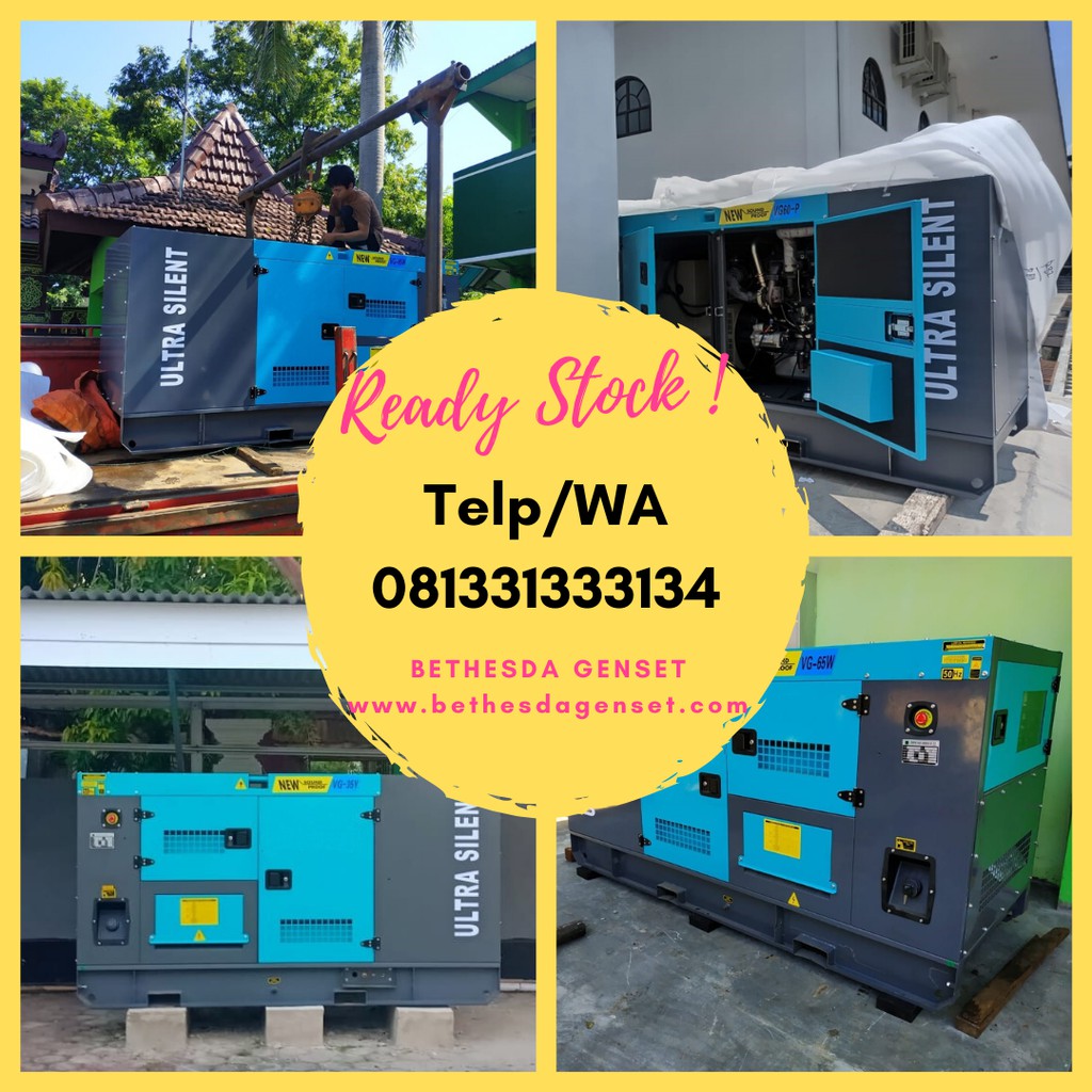 Genset Perkins 60 kVA 20 kVA 30 kVA 65 kVA Stamford