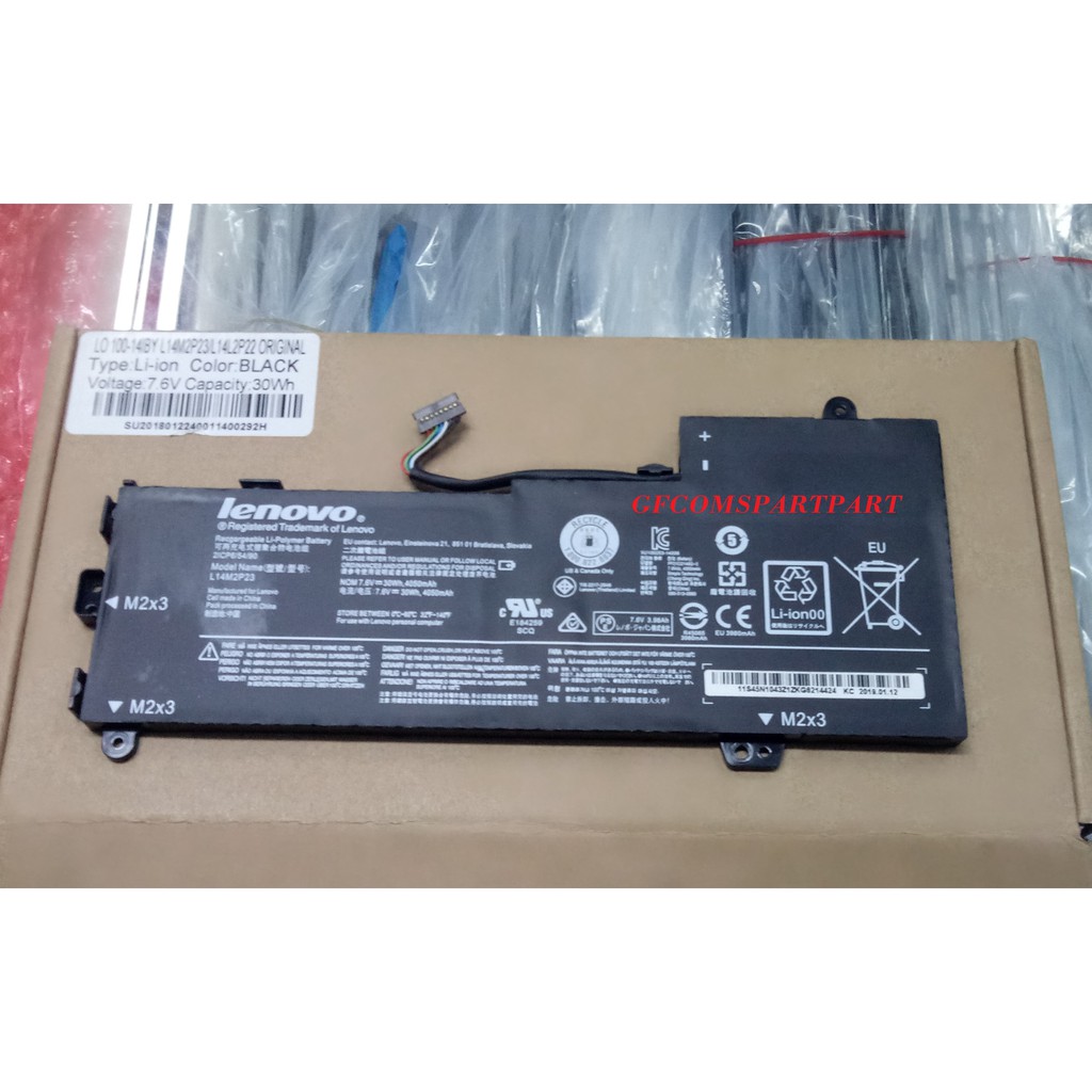 Lenovo Orignal Battery L14M2P23 Battery U30 E31-70 U31-70 Series