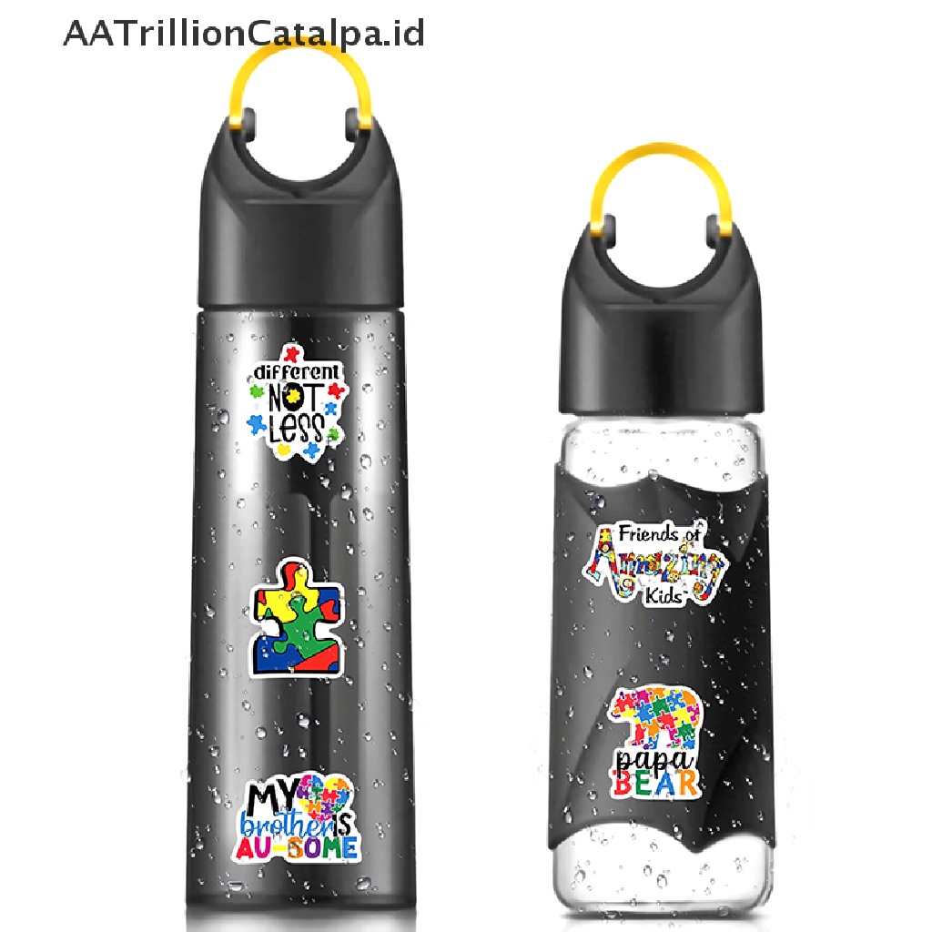 Aatrillioncatalpa 50pcsset Stiker Graffiti Kartun Autis Untuk Sepeda