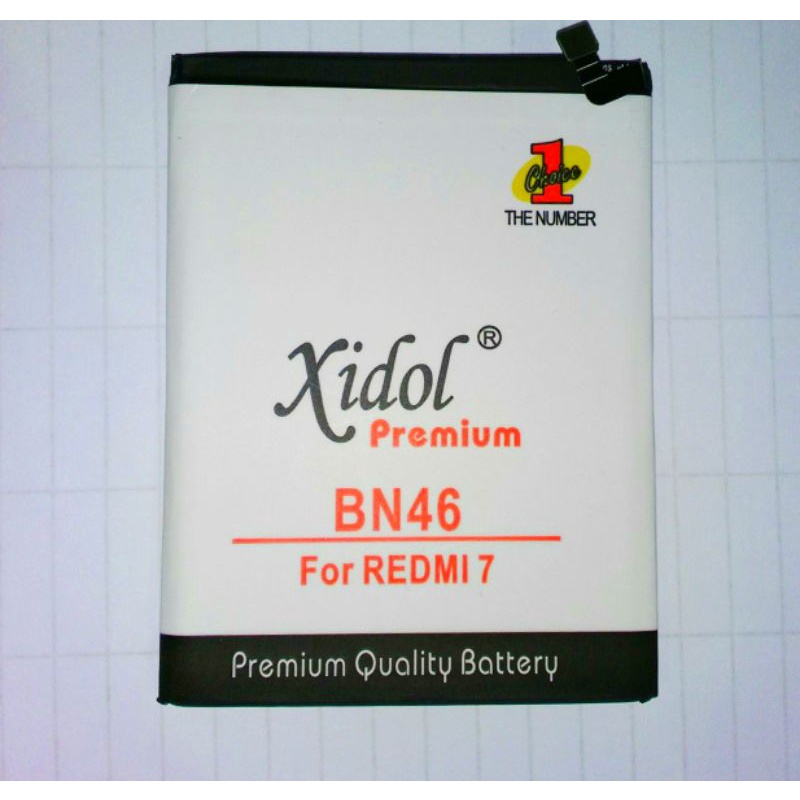 0BATU BATERAI BATRE BATTERY XIDOL XIAOMI REDMI 7 NOTE 7 PRO NOTE 8 BN 46 BN46 ORIGINAL XIDOL