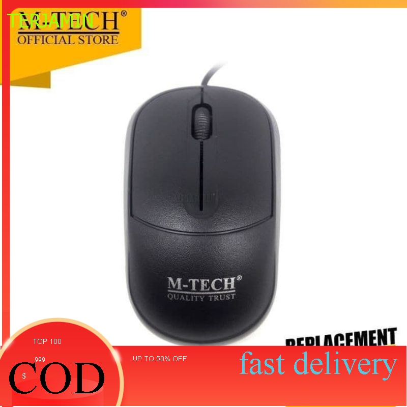 Mouse Usb Mtech Asli shoopemall