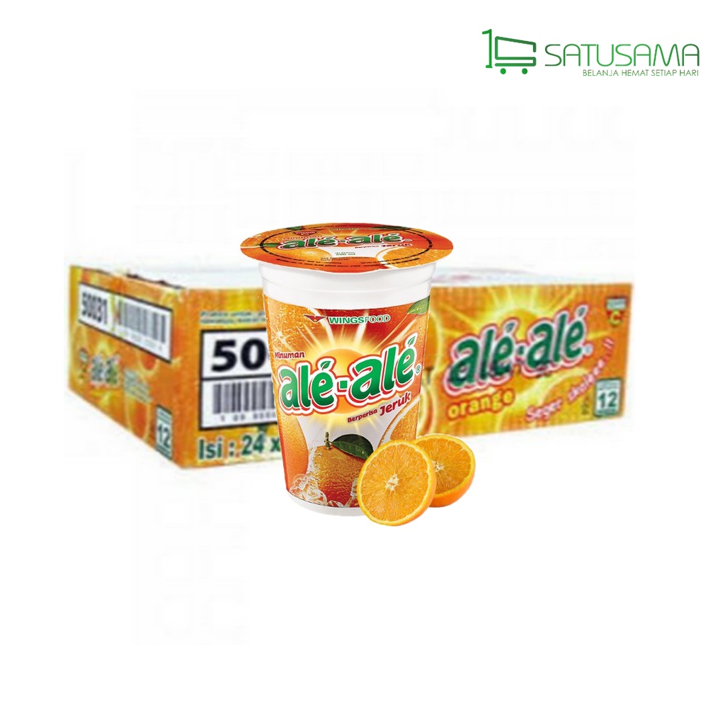 Jual Ale Ale Minuman Instan [1 Dus / 24Pcs @180mL] | Shopee Indonesia