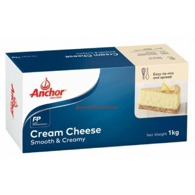 

(BISA COD) ANCHOR CREAM CHEESE 1 KG