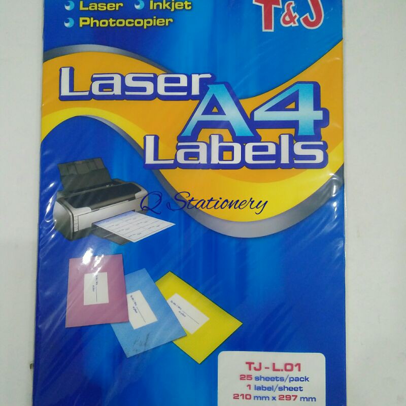 

Laser labels A4 Tom and Jerry