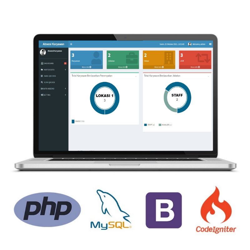 Aplikasi Absensi QR Code Berbasis Web