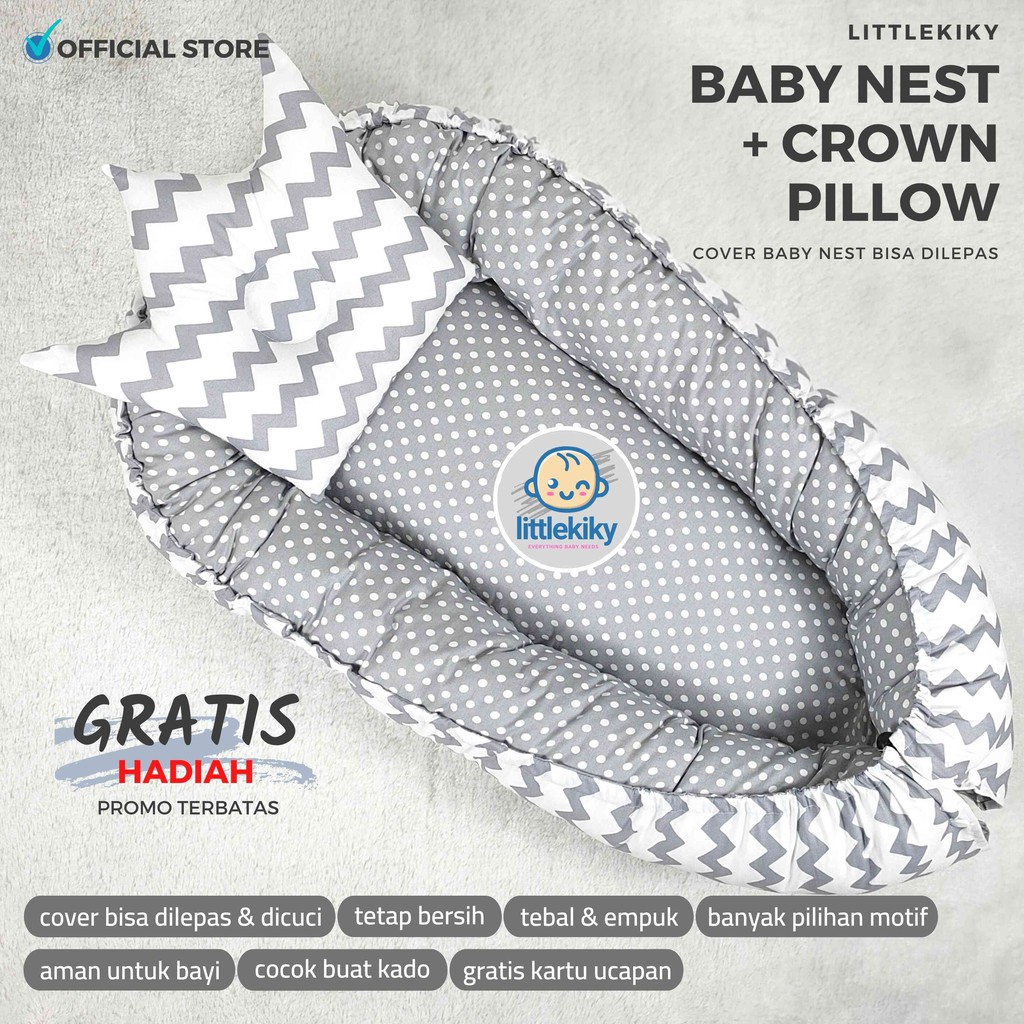 Baby Nest ( cover bisa dilepas ) Anti Kotor dan Debu