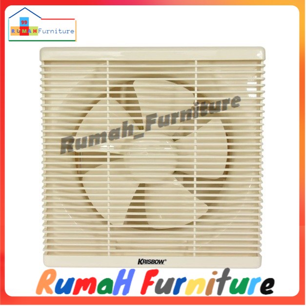 Krisbow Exhaust Fan 10 Inci kipas angin partisi kipas ventilasi