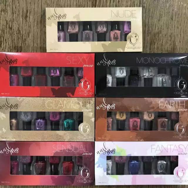 Jual Madame Gie Nail Moji Glamour Series Satuan Shopee Indonesia