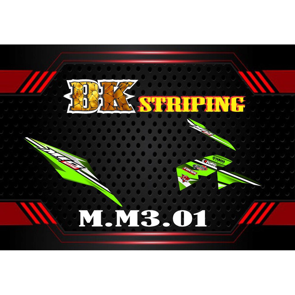 Sticker Striping Variasi Mio m3 sticker mio m3 variasi