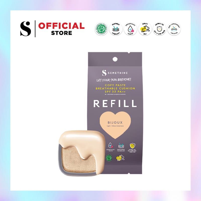 SOMETHINC (REFILL)  COPY PASTE BREATHABLE MESH CUSHION SPF 33 PA++