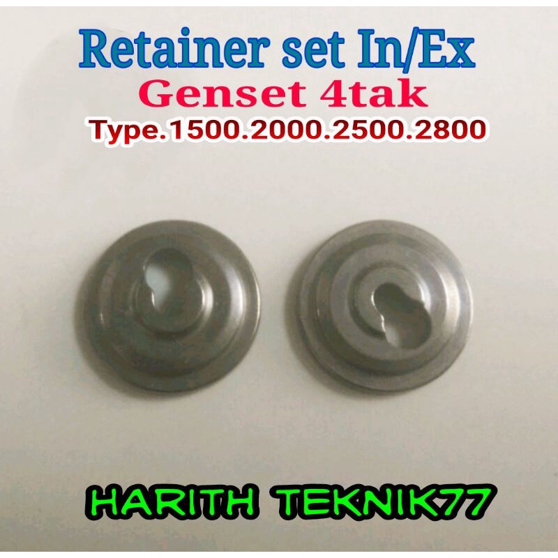 Kancing klep Topi klep Retainer set In/Ex genset 4tak type Et1500.2000.2500.2800
