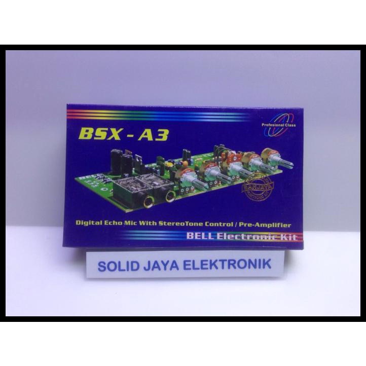 Tone Control Mic Echo Digital Bsx A3 Bsx-A3 Preamplifier Bell Bgr Asli