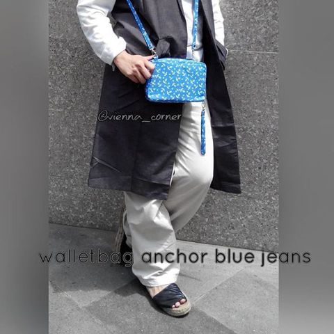 Walletbag Jangkar Blue Jeans