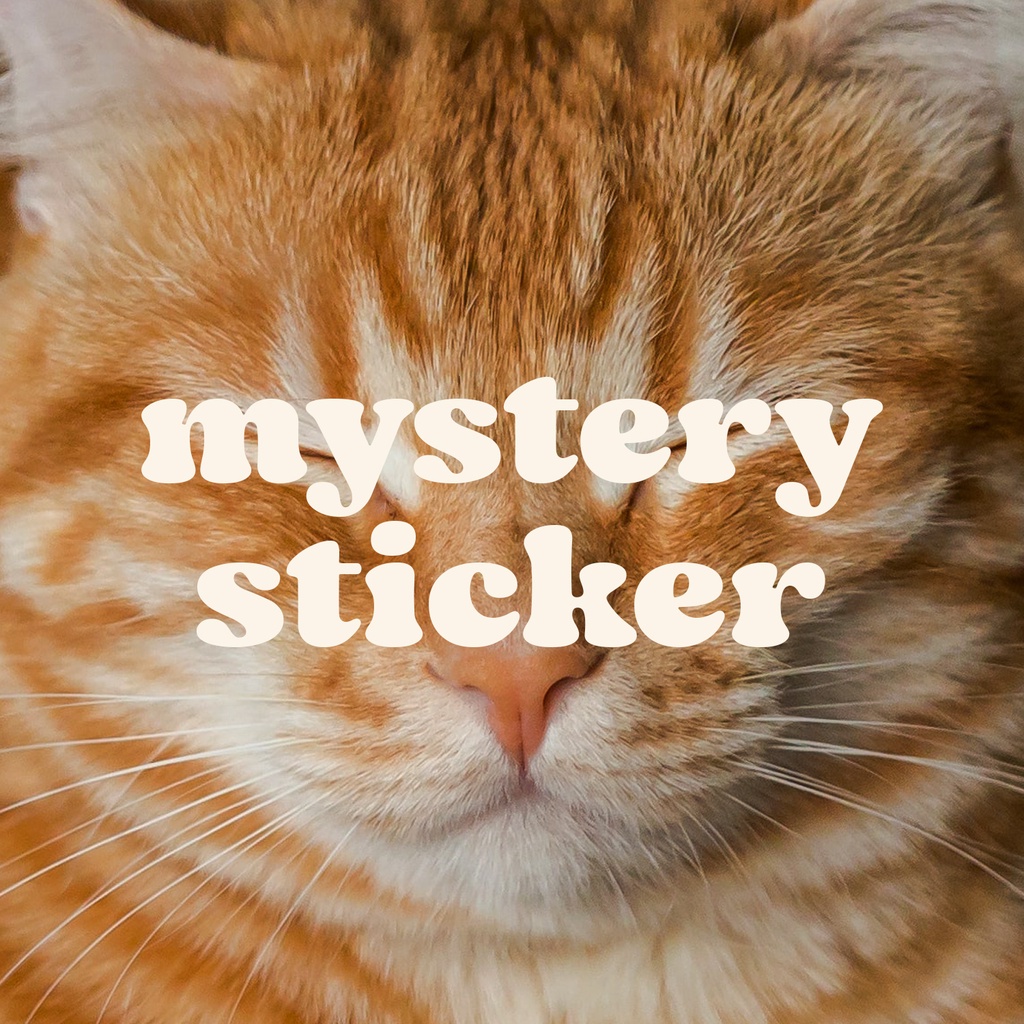 

Mystery Sticker (2 Stickers)