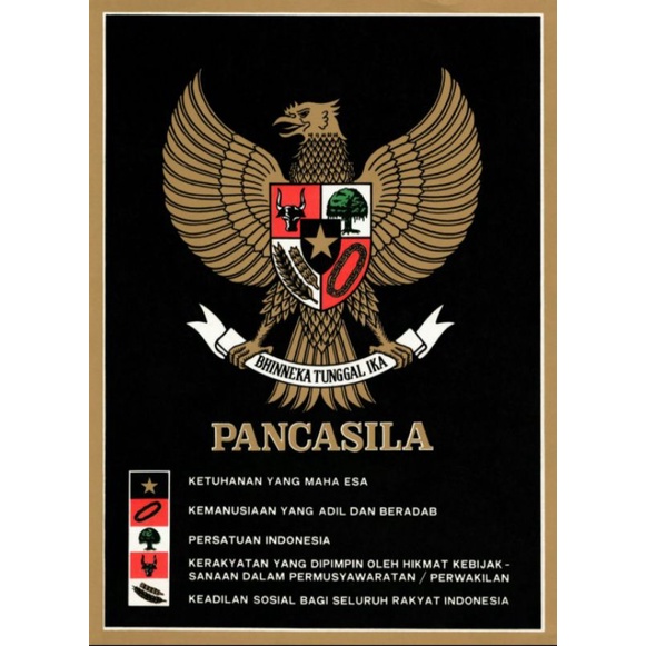 

STIKER VINYL GARUDA PANCASILA 15x20CM