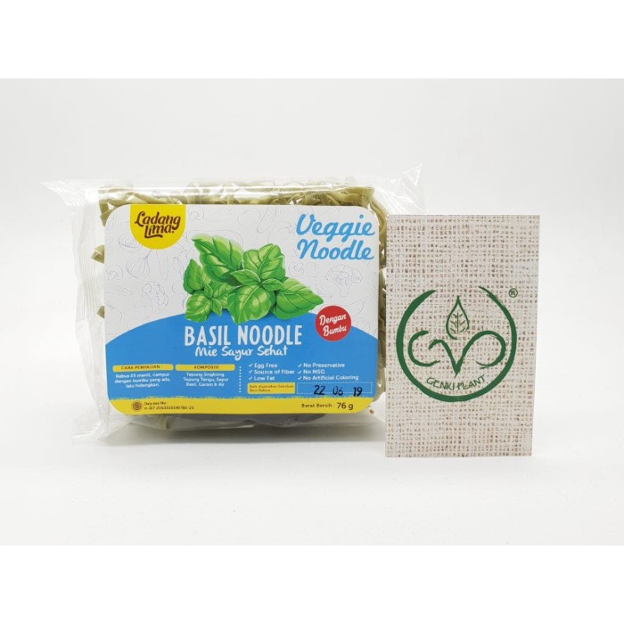 

Ss5g Ladang Lima Veggie Noodle (Basil) - 76G Ff0415