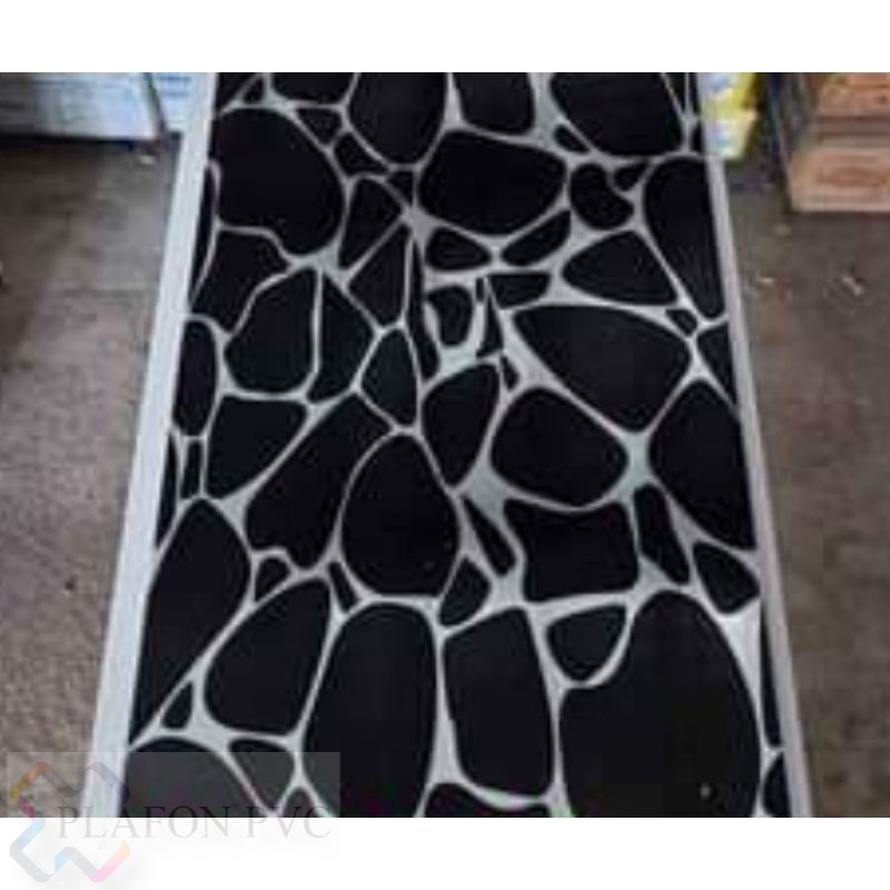 Plafon Pvc Coral | Plafon Pvc Hitam | Plafon Pvc Stone