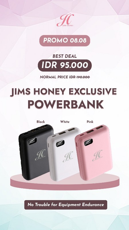 POWER BANK JIMS HONEY 0365