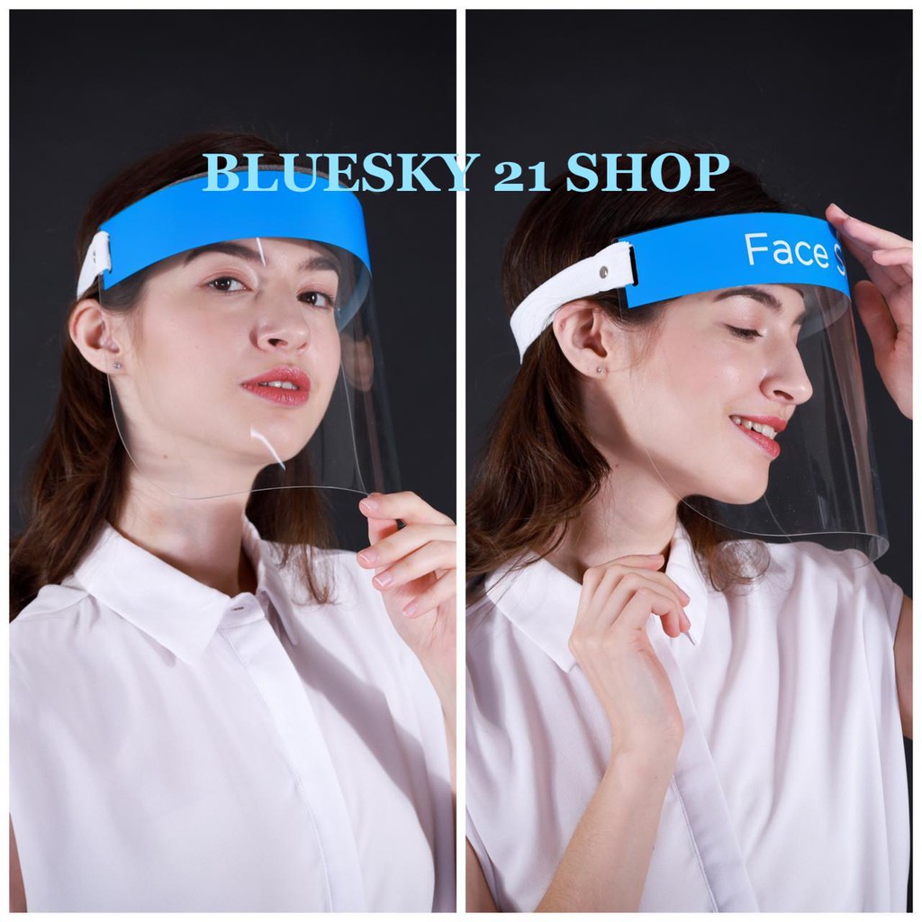 FACE SHIELD PELINDUNG MUKA APD MUKA MASKER AKRILIK BERKUALITAS