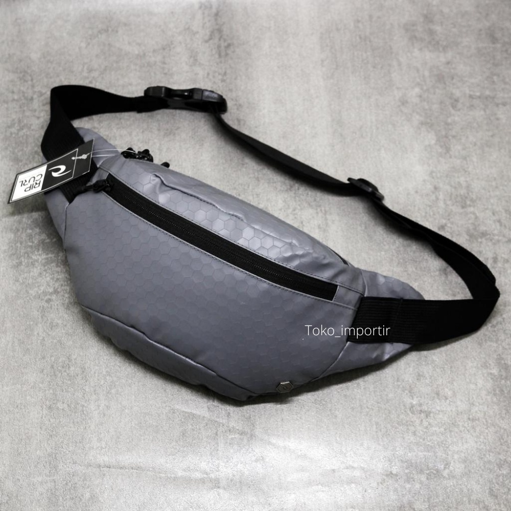 Waistbag Ripcurl Waterproof Mirror Original Tas Pinggang Pria Anti Air