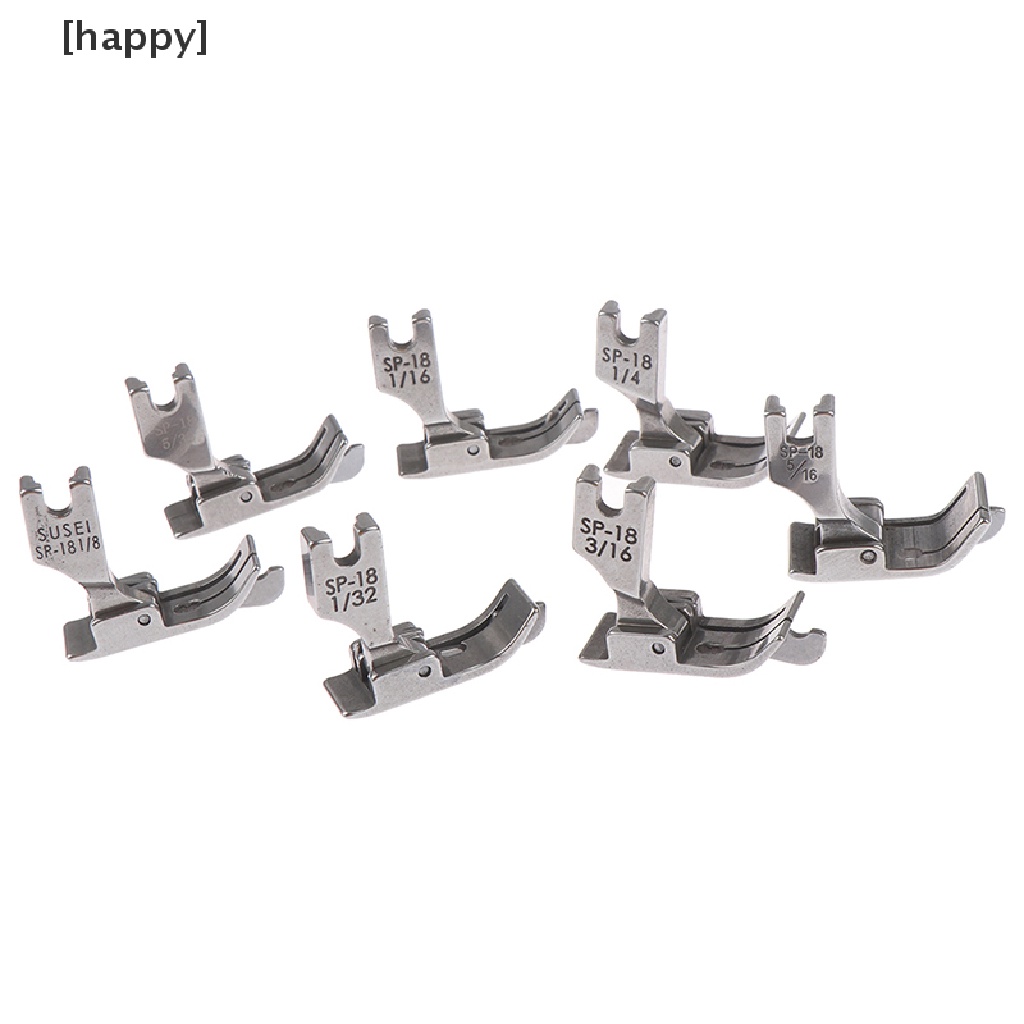 1pc Presser Foot Kanan Dan Lebar Bahan Full Steel Untuk Mesin Jahit