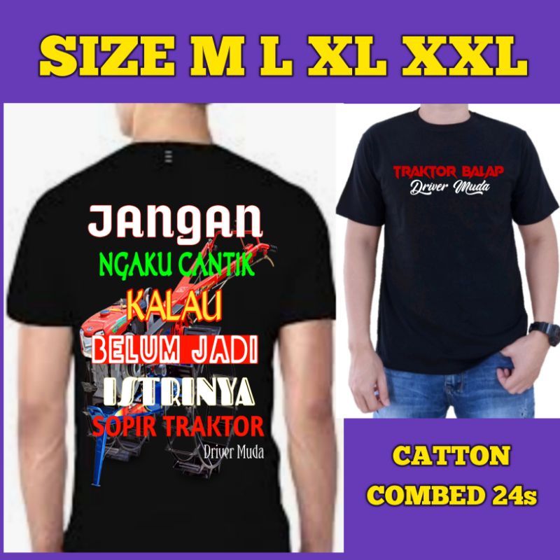 KAOS DISTRO TRAKTOR BALAP